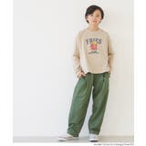 イラストプリント長袖Tシャツ | coca | 詳細画像4 