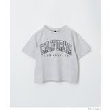 カレッジ刺繍Tシャツ | coca | 詳細画像16 