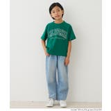カレッジ刺繍Tシャツ | coca | 詳細画像2 