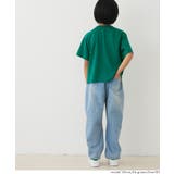 カレッジ刺繍Tシャツ | coca | 詳細画像6 