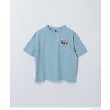 サメ刺繍オーバーサイズTシャツ | coca | 詳細画像2 