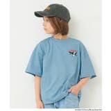 サメ刺繍オーバーサイズTシャツ | coca | 詳細画像5 