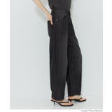 [Black] | 【SUMMER DENIM】サマーデニムカーブパンツ | coca