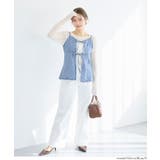 デニムキャミソールビスチェ | coca | 詳細画像12 