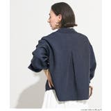 デニムライクシャツ レディース | coca | 詳細画像12 