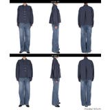 デニムライクシャツ レディース | coca | 詳細画像14 