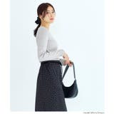 テレコリブUネックTシャツ | coca | 詳細画像14 