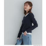 テレコリブUネックTシャツ | coca | 詳細画像18 