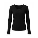 テレコリブUネックTシャツ | coca | 詳細画像5 