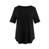 リブラグラン半袖Tシャツ | coca | 詳細画像4 