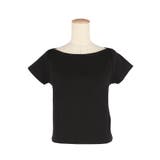 リブワイドネックTシャツ | coca | 詳細画像3 