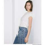 リブワイドネックTシャツ | coca | 詳細画像8 