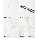 袖プリント長袖Tシャツ | coca | 詳細画像12 