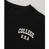 袖プリント長袖Tシャツ | coca | 詳細画像15 