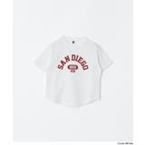 ラウンドテールカットプリント半袖Tシャツ | coca | 詳細画像14
