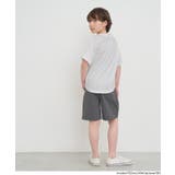 ラウンドテールカットプリント半袖Tシャツ | coca | 詳細画像4