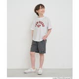 ラウンドテールカットプリント半袖Tシャツ | coca | 詳細画像5