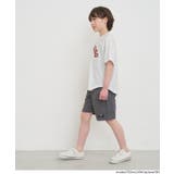 ラウンドテールカットプリント半袖Tシャツ | coca | 詳細画像6