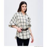 ドルマンスリーブチェックシャツ | coca | 詳細画像12 