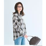 ドルマンスリーブチェックシャツ | coca | 詳細画像15 