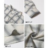 ドルマンスリーブチェックシャツ | coca | 詳細画像20 