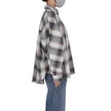 ドルマンスリーブチェックシャツ | coca | 詳細画像5 