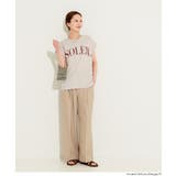 フレンチスリーブプリントTシャツ | coca | 詳細画像13 