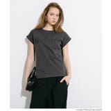 フレンチスリーブプリントTシャツ | coca | 詳細画像15 