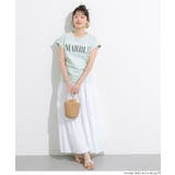 フレンチスリーブプリントTシャツ | coca | 詳細画像22 