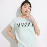 フレンチスリーブプリントTシャツ | coca | 詳細画像1 