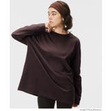 [Brown] | コットンロングTシャツ レディース | coca