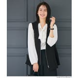 【セレモニー】タックペプラムベスト | coca | 詳細画像16 