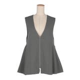 【セレモニー】タックペプラムベスト | coca | 詳細画像2 