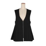 【セレモニー】タックペプラムベスト | coca | 詳細画像3 