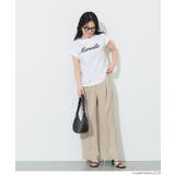 フレンチスリーブ刺繍Tシャツ | coca | 詳細画像11 