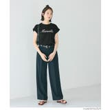 フレンチスリーブ刺繍Tシャツ | coca | 詳細画像14 