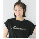 フレンチスリーブ刺繍Tシャツ | coca | 詳細画像17 