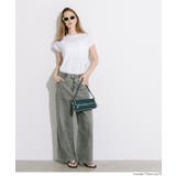 フレンチスリーブ刺繍Tシャツ | coca | 詳細画像18 