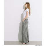 フレンチスリーブ刺繍Tシャツ | coca | 詳細画像19 