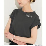 フレンチスリーブ刺繍Tシャツ | coca | 詳細画像9 