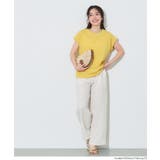 ［Yellow］ | 〈４サイズ展開〉フレンチスリーブTシャツ | coca