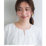 ノーカラーブラウス | coca | 詳細画像18 