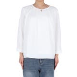 ノーカラーブラウス | coca | 詳細画像4 