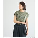〈4サイズ展開〉フレンチスリーブプリントTシャツ | coca | 詳細画像16