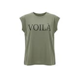 〈4サイズ展開〉フレンチスリーブプリントTシャツ | coca | 詳細画像3