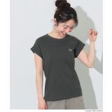 〈4サイズ展開〉フレンチスリーブ刺繍Tシャツ | coca | 詳細画像15