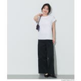〈4サイズ展開〉フレンチスリーブ刺繍Tシャツ | coca | 詳細画像17