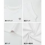 〈4サイズ展開〉フレンチスリーブ刺繍Tシャツ | coca | 詳細画像21