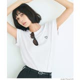 〈4サイズ展開〉フレンチスリーブ刺繍Tシャツ | coca | 詳細画像8