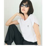 〈4サイズ展開〉フレンチスリーブ刺繍Tシャツ | coca | 詳細画像9